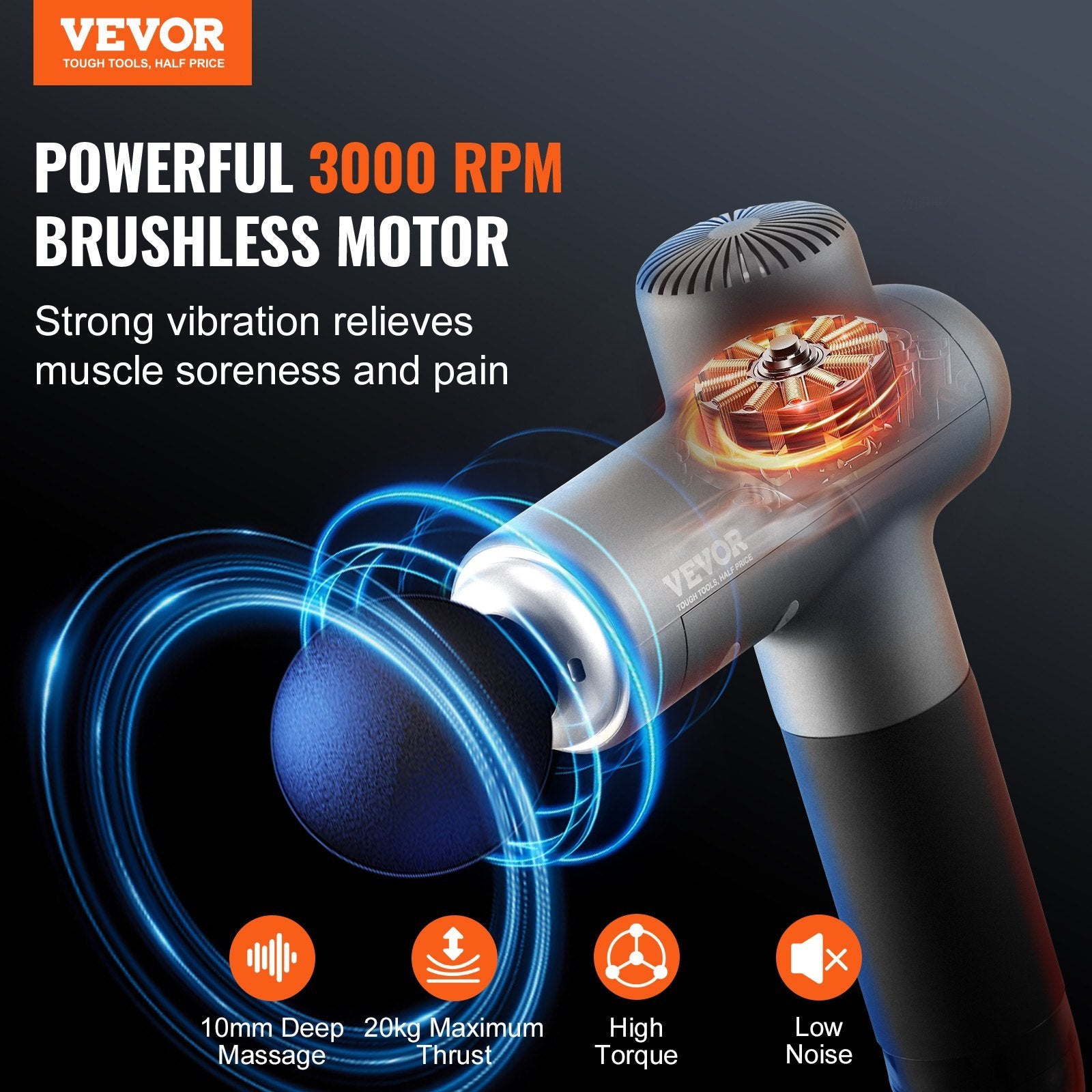 Muscle Relief Massage Gun – Feel Better, Train Harder